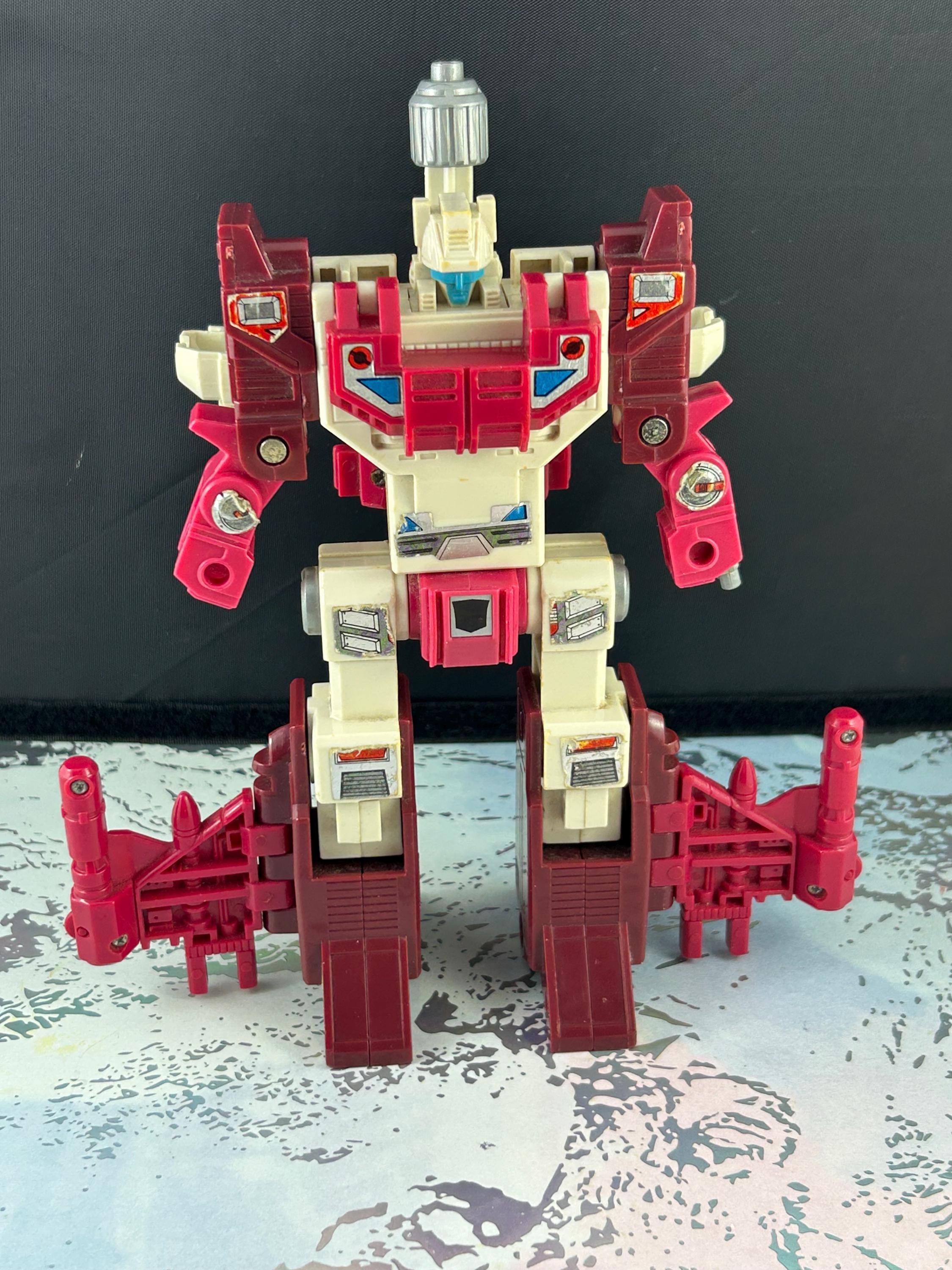 Enjoliveur Transformers Autobot Hasbro Vintage Jouet Action Figurine G1 Complet