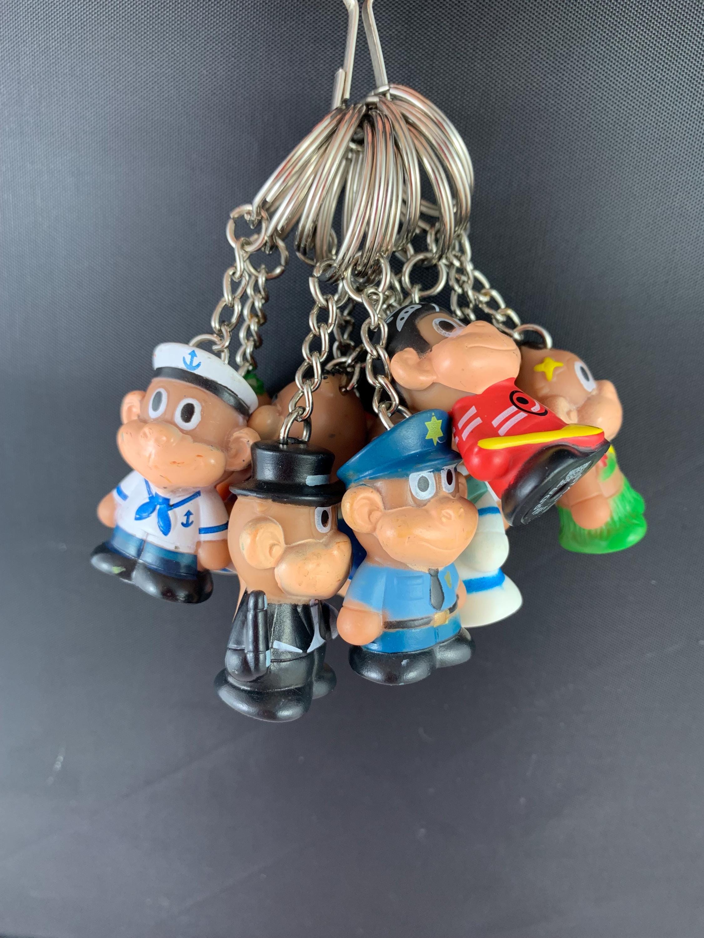 Star Awards Monkey Keychain Lot - 10 Pieces - Cute Collectible