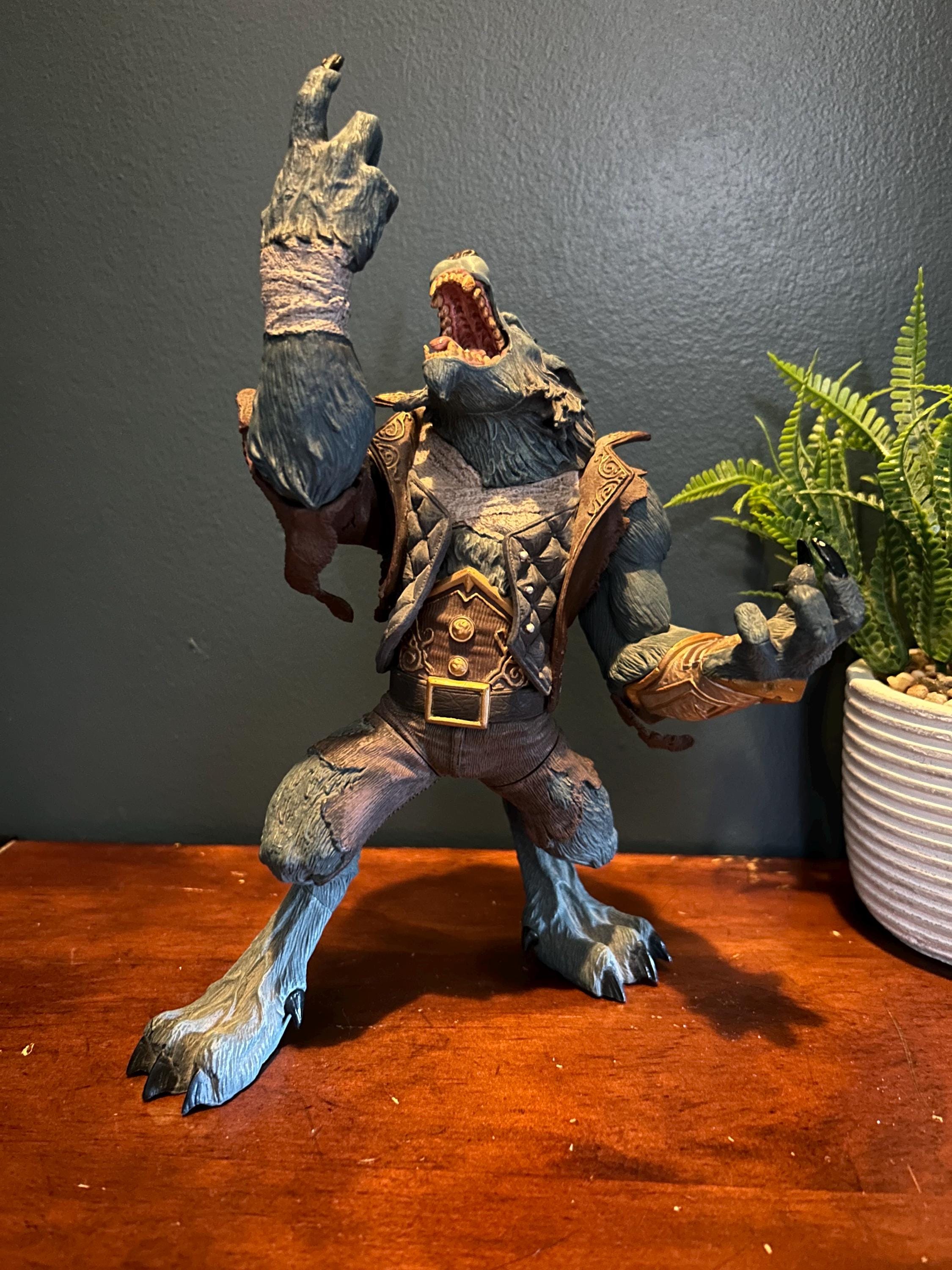 World of Warcraft Worgen Spy: Garm Whitefang Series 7 Figure