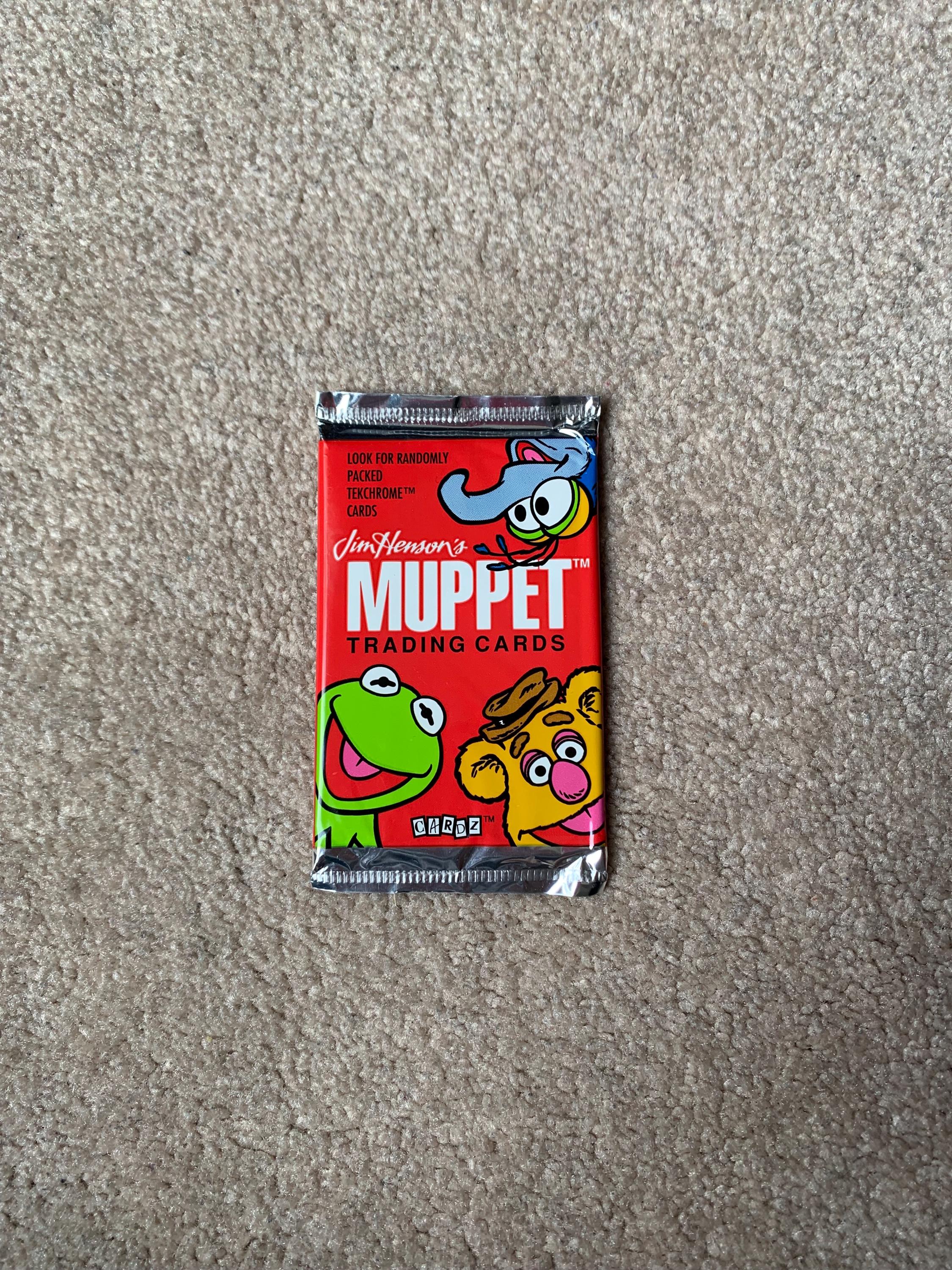 Vintage Muppet Trading Cards - Sealed - Distributed by 1993 Vintage Muppet Trading Cards - Sealed - Distributed by 1993