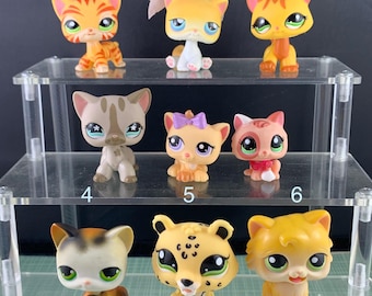 Tiny Paws, Big Hearts – LPS Cats for Every Collector! You Choose - Striped, Maine Coon, Raised Paw, Kitten, Calico, Rare Exclusives!