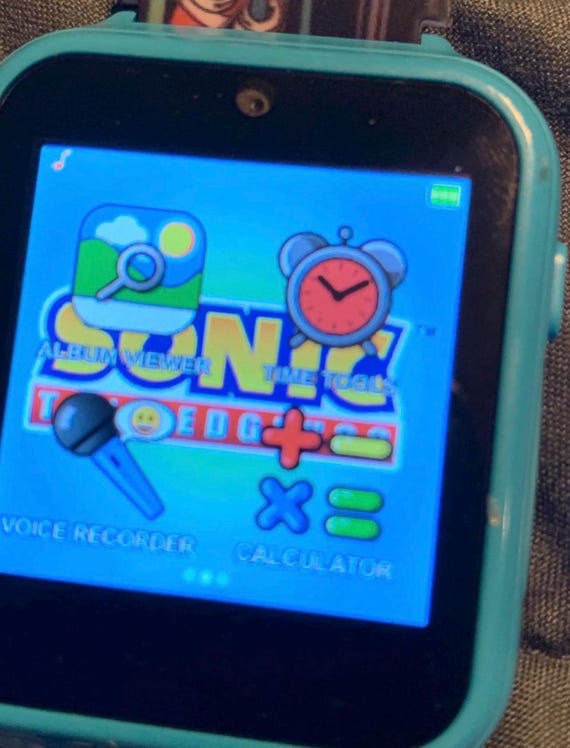 Accutime Sonic The Hedgehog Interactive Kids Touc… - image 3