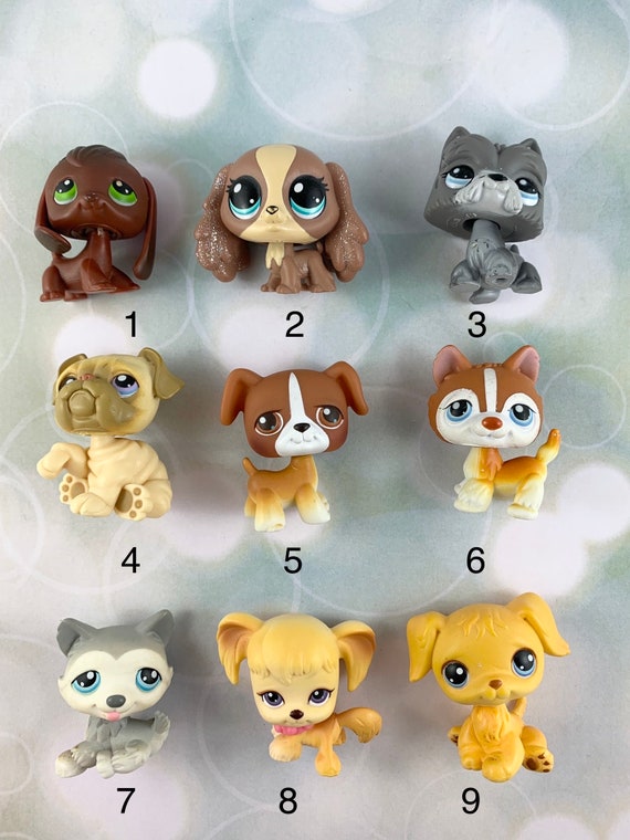 Buy Retired Littlest Pet Shop Dogs, Dogs and More Dogs You Pick Authentic  Hasbro LPS Online in India 