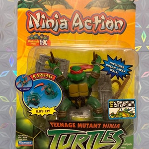 TMNT ラファエロ フィギュア 当時物 箱付 BRAND NEW Vintage 2004 Playmates TMNT Raphael Teenage Mutant Ninja