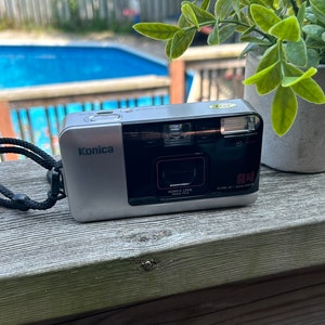 Konica A4 Compact 35mm Point and Shoot Film Camera. Mint Condition- Works