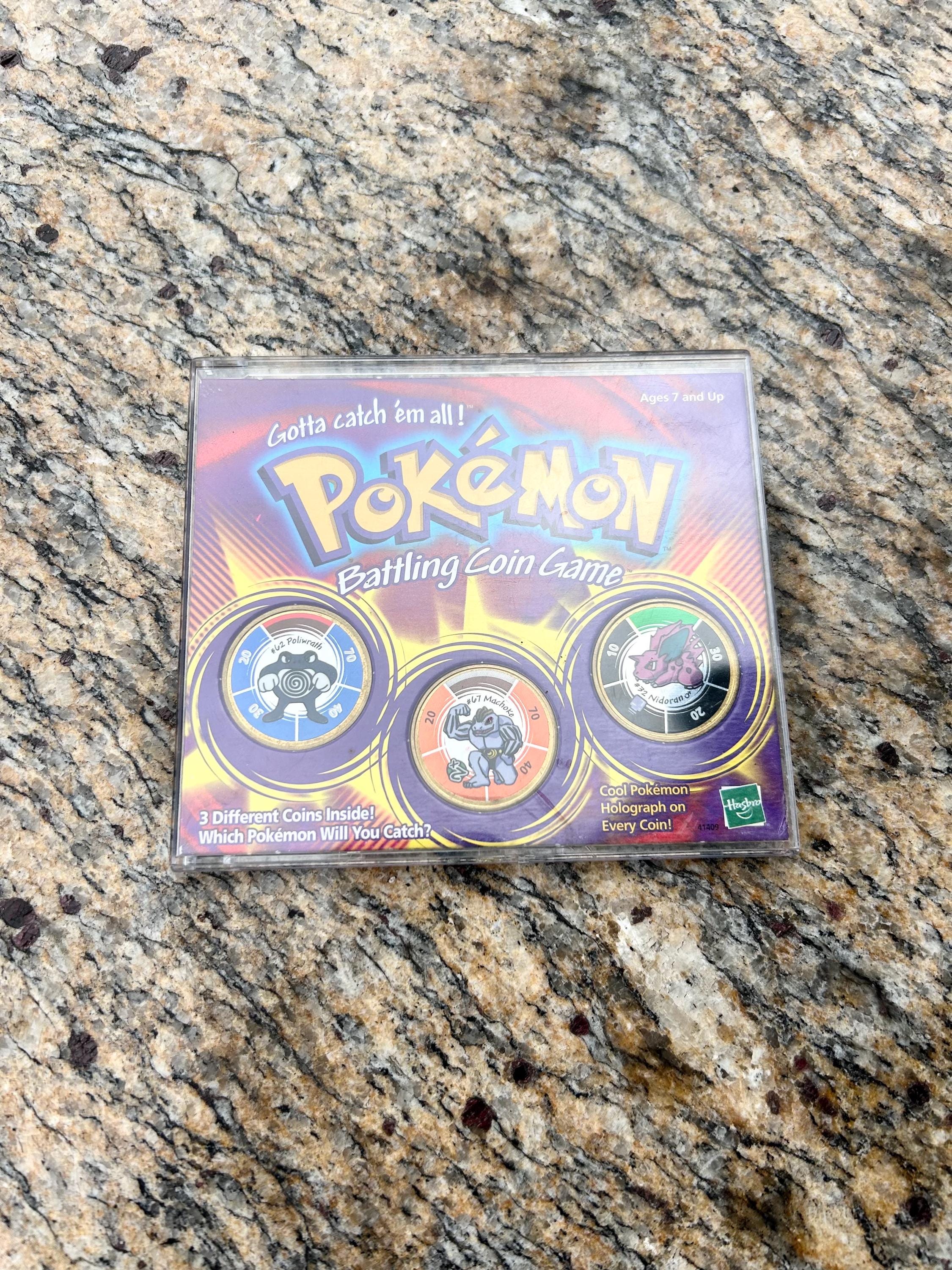 1999 Pokemon Battle Coin Game Pack - Poliwrath Machoke, Nidoran - Etsy 1999 Pokemon Battle Coin Game Pack - Poliwrath Machoke, Nidoran - Etsy