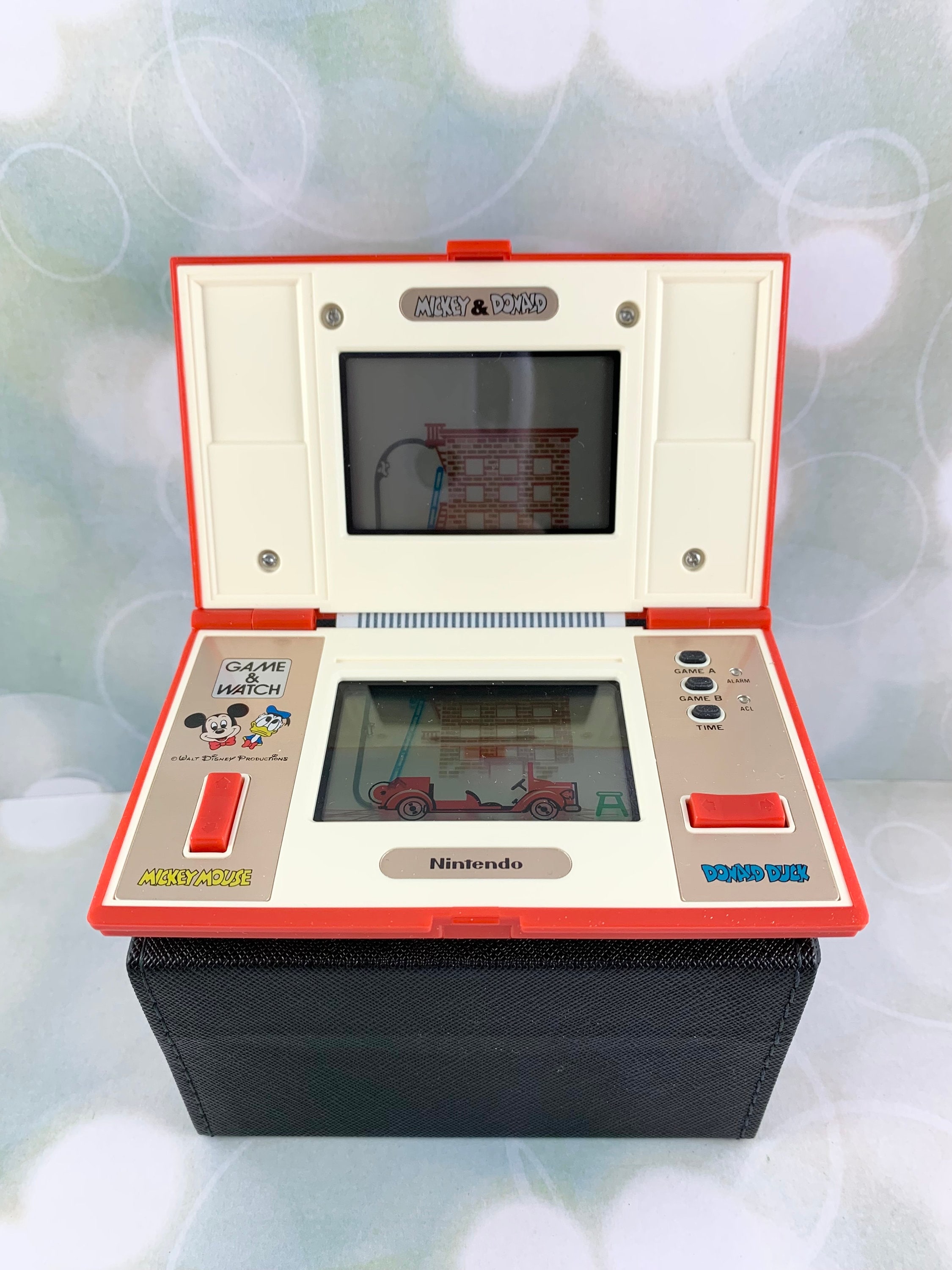 Antigo Mini Game & Watch Nintendo do Mickey & Donald de