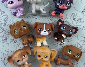 Pup-ular LPS Dogs Back in Stock! Authentic Hasbro Littlest Pet Shop - You Choose - Chihuahua, Great Dane, Rottweiler, Dachshund & More