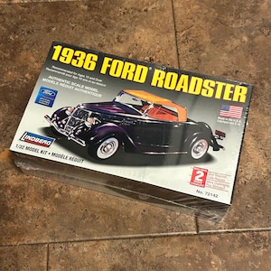 Lindberg 1936 Ford Roadster 1/32 Scale Model Kit | Sealed NEW - Etsy