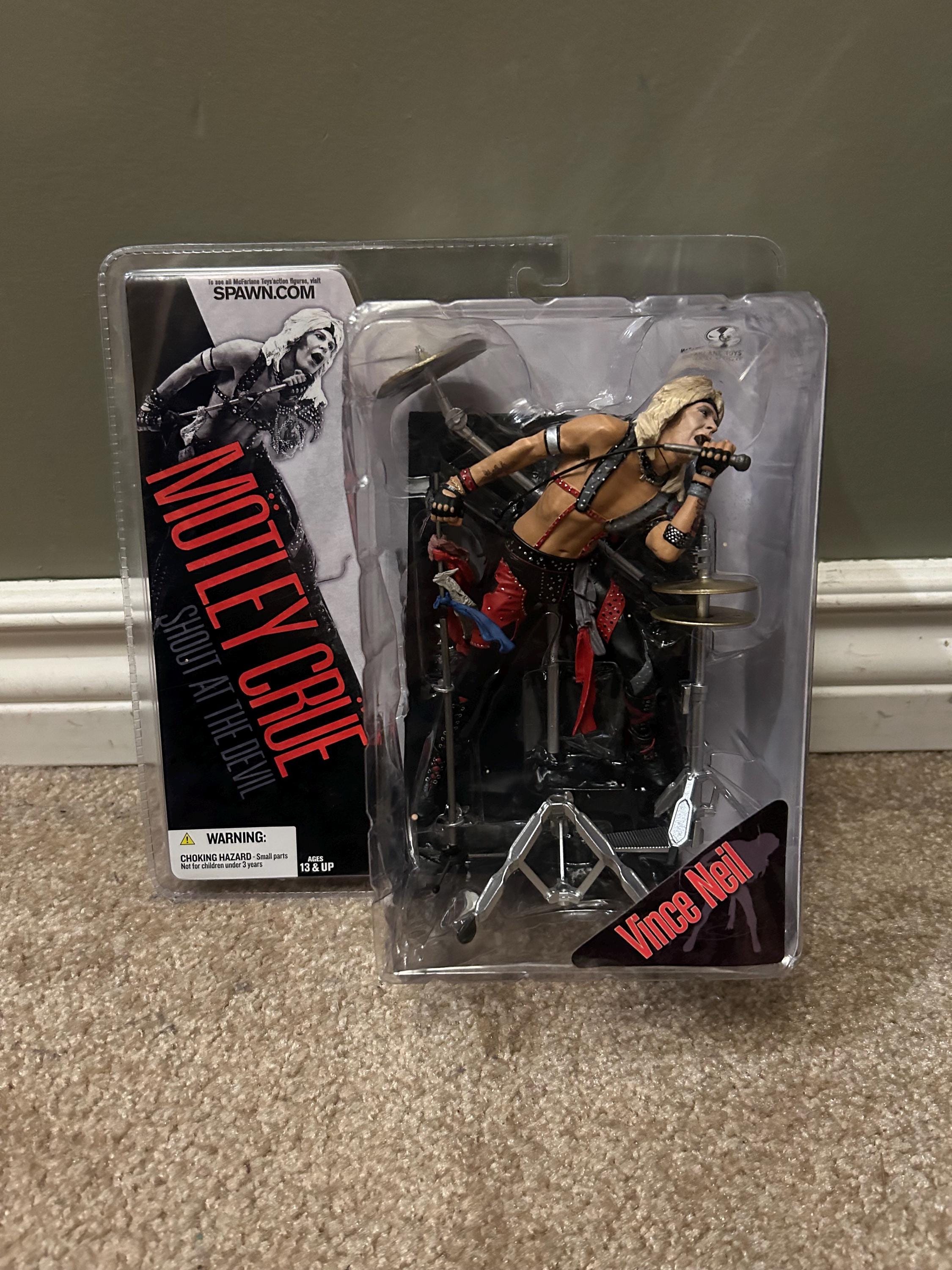 Motley Crue Vince Neil Shout at the Devil Mcfarlane Action