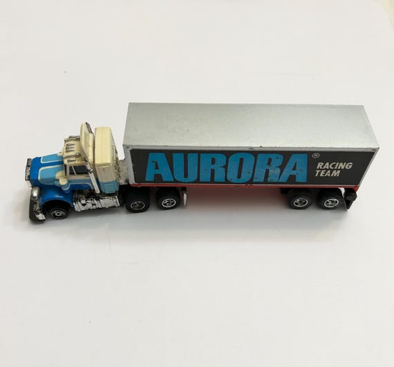 Vintage A/FX 6276 Aurora Racing Team Semi Truck & Trailer Speed