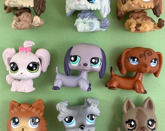 Restock Alarm! Littlest Pet Shop Hunde - Ihre Wahl - Hasbro LPS - Schäferhund, Komondor, Malteser, Dackel, Pommern, Schnauzer