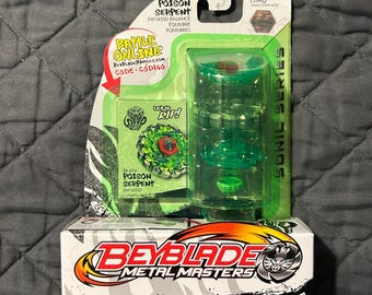 Beyblade Metal Masters - Sonic Series Poison Serpent Exclusive BB