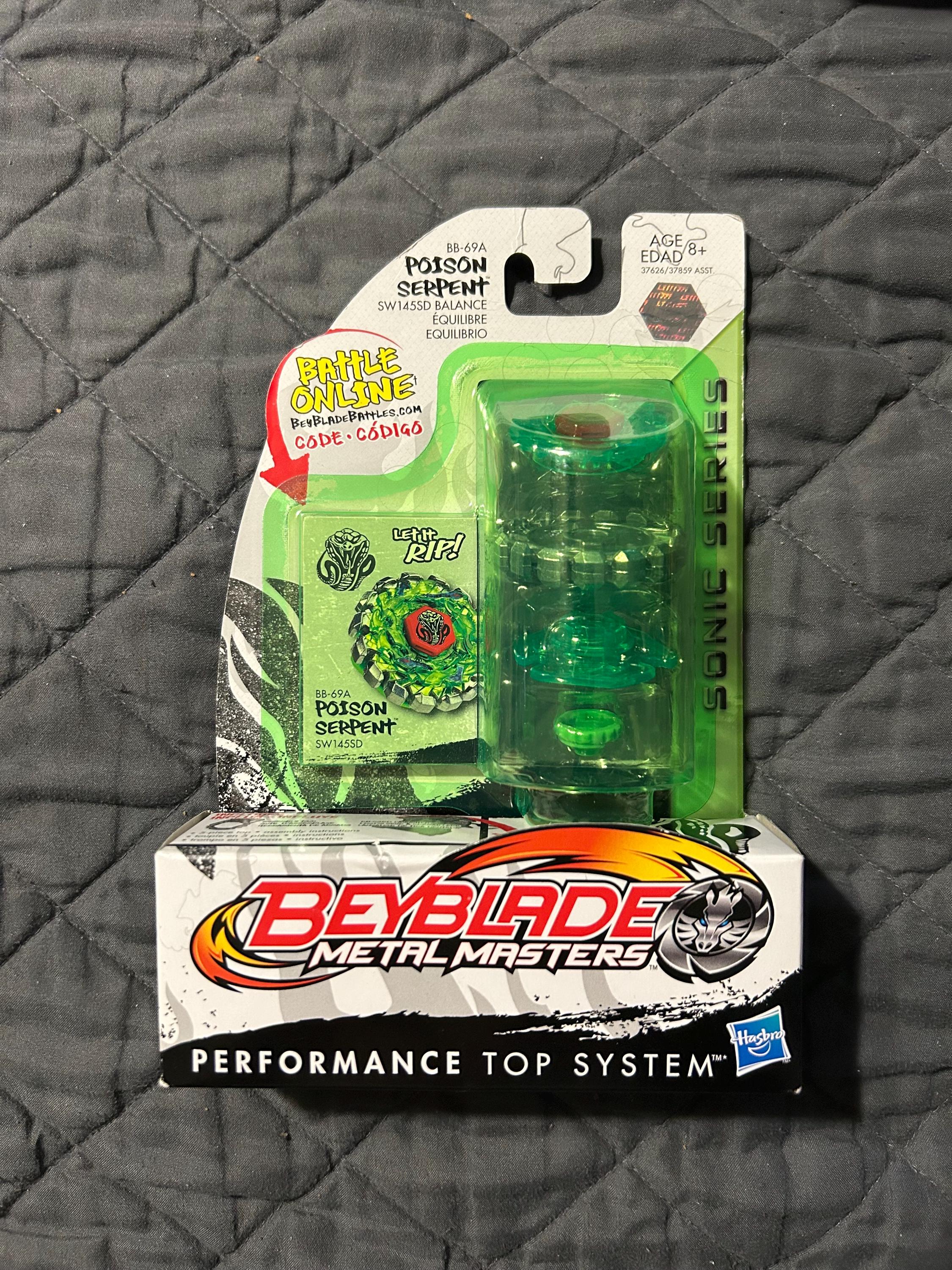 Beyblade Metal Masters - Sonic Series Poison Serpent Exclusive BB
