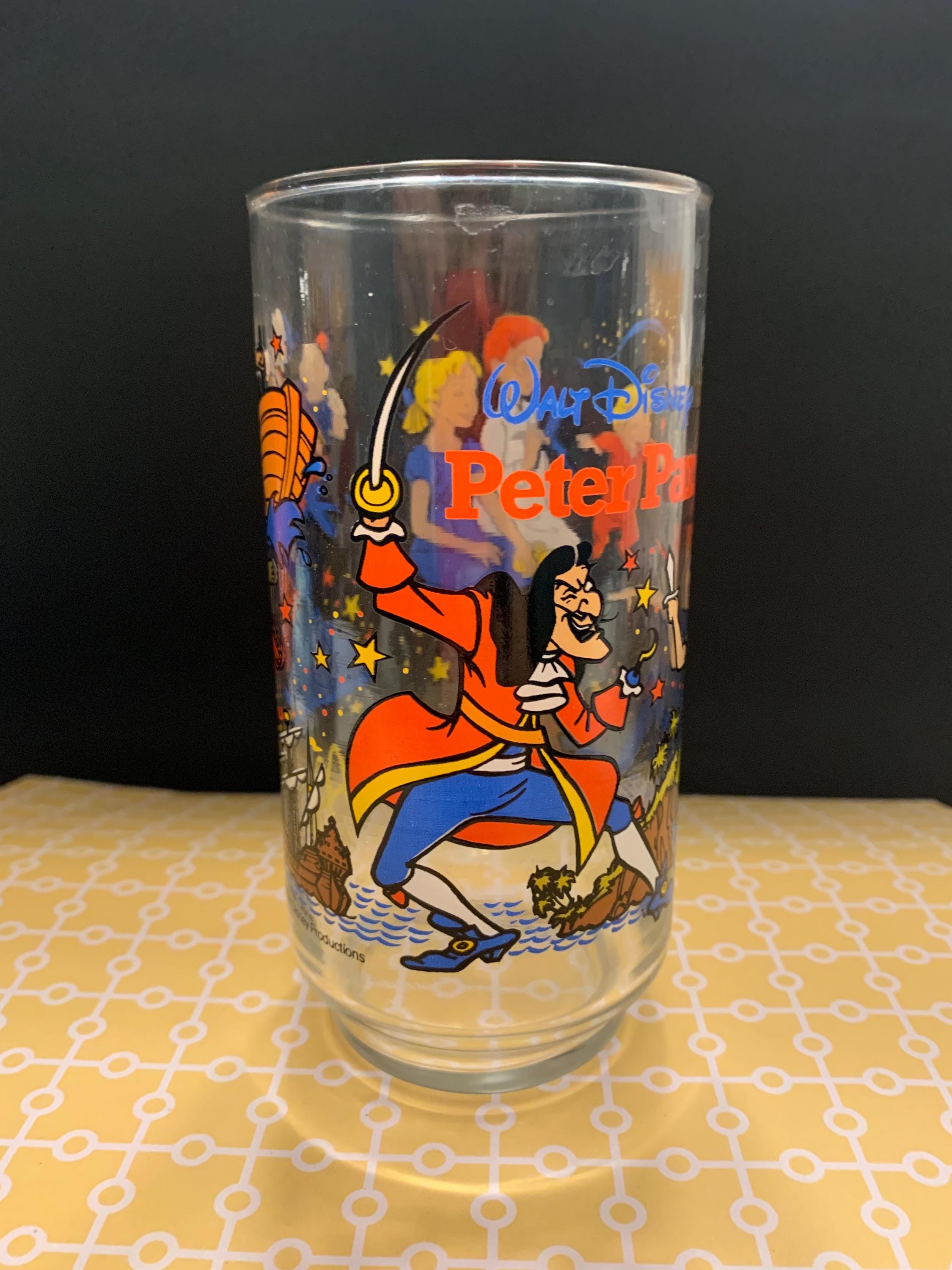 Vintage Peter Pan Coca-cola Glass - Mcdonald's Disney Magic! - Etsy