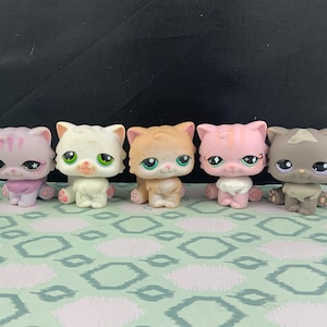 Littlest Pet Shop HASBRO #1761 - Chat Persan Couronne Princesse - Authentique LPS
