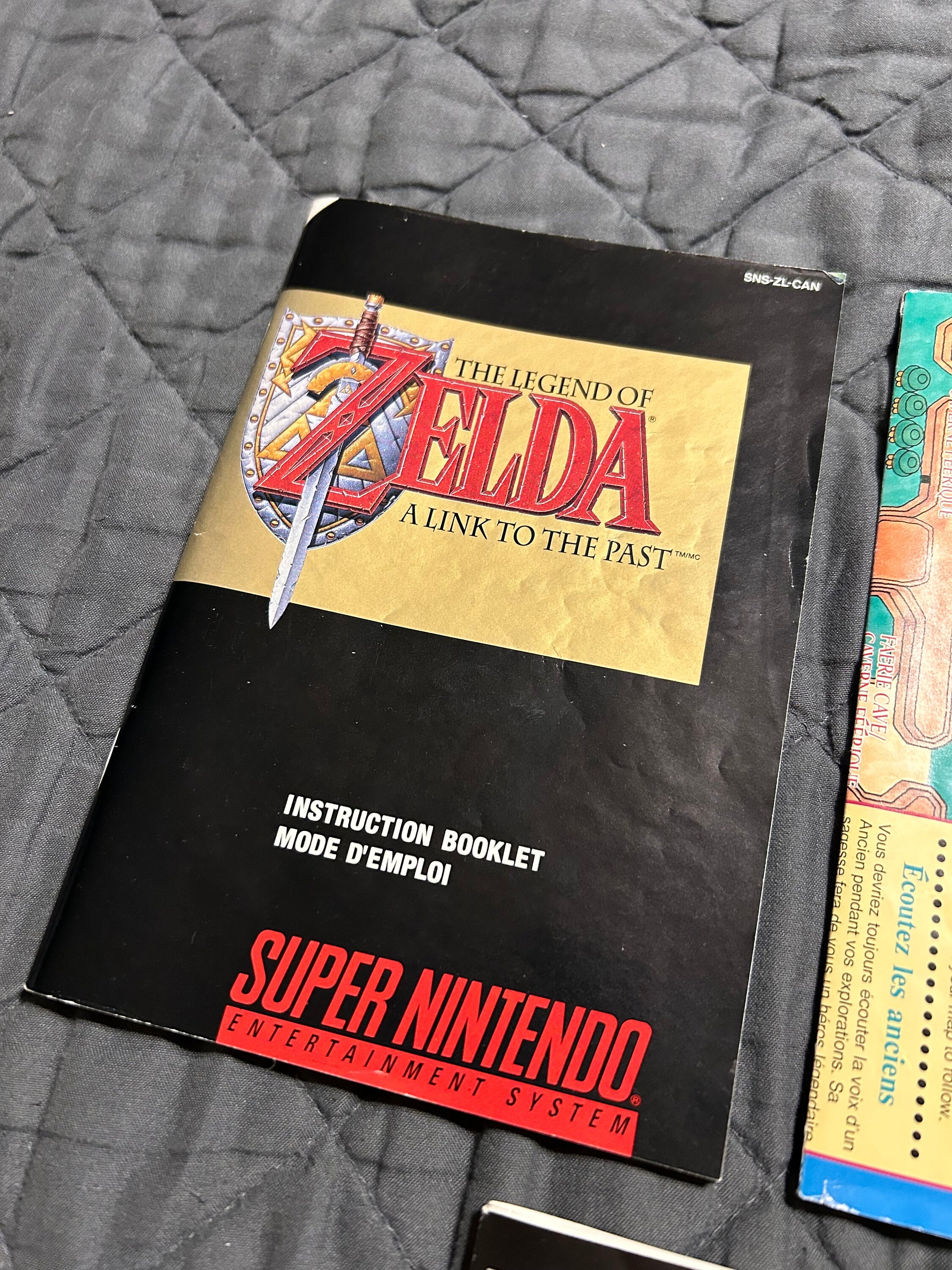 The Legend of Zelda: A Link to the Past Super Nintendo SNES CIB