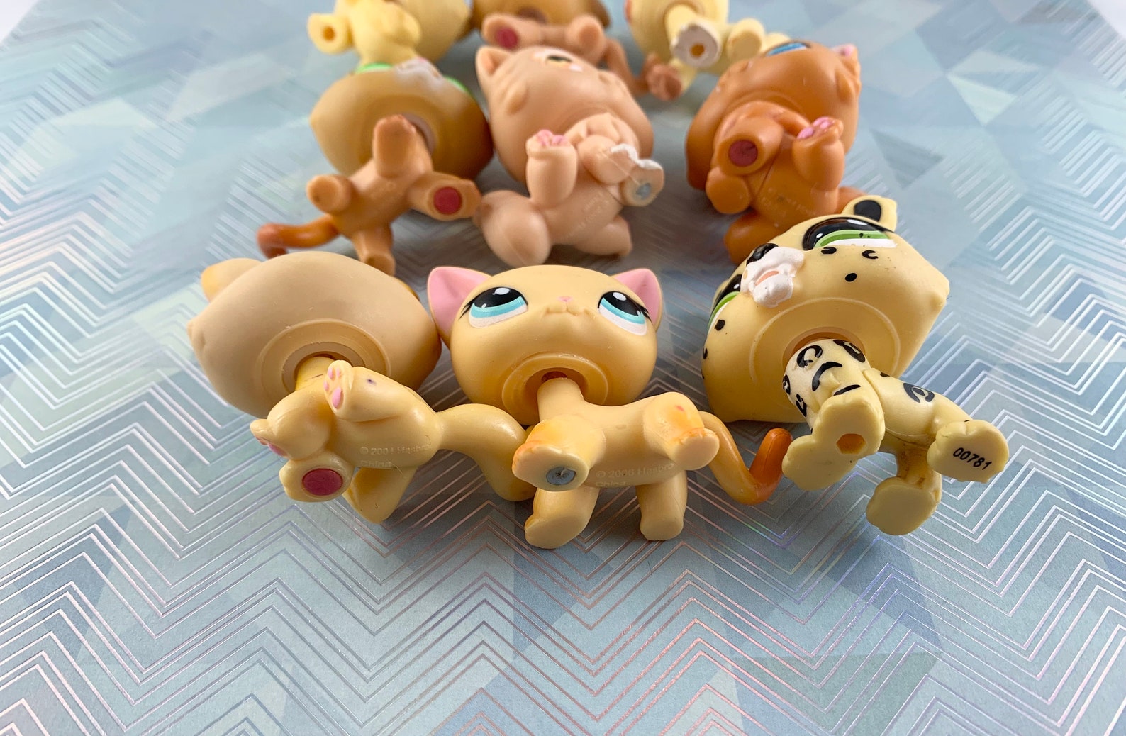 Littlest Pet Shop Tan Kitty Cats You Pick Etsy Canada