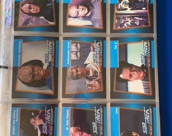 Star Trek the Next Generation Cards 001-120 Inaugural Collector's