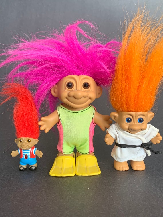 Lucky Trolls! Assorted Styles to Choose From - Karate Troll, Scuba