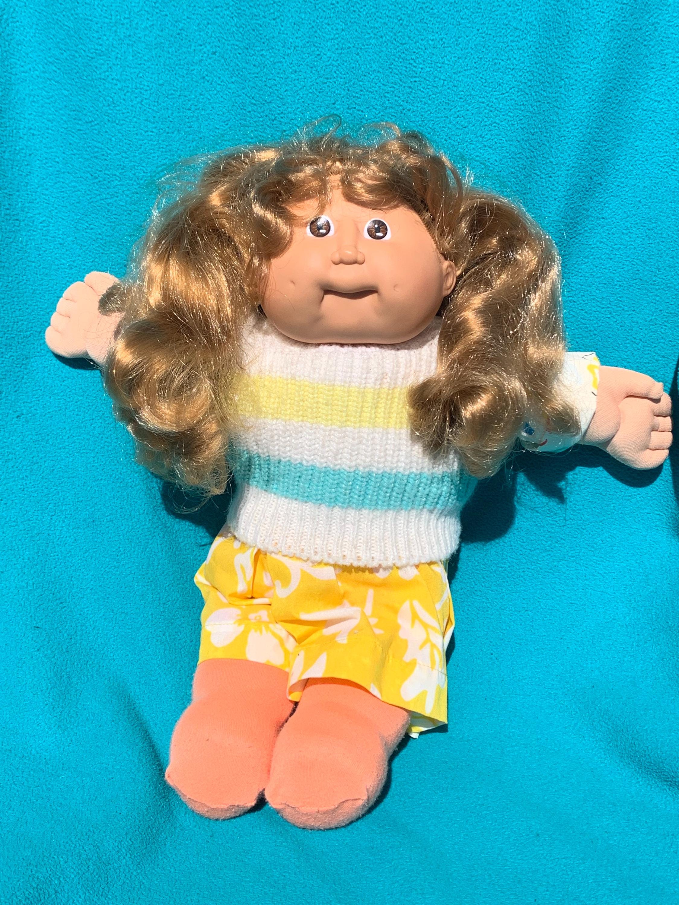80年代　 ケロッグ ドール 1980s Cornsilk Cabbage Patch Doll - Etsy