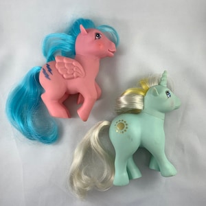 Vintage My Little Pony Figures - Etsy