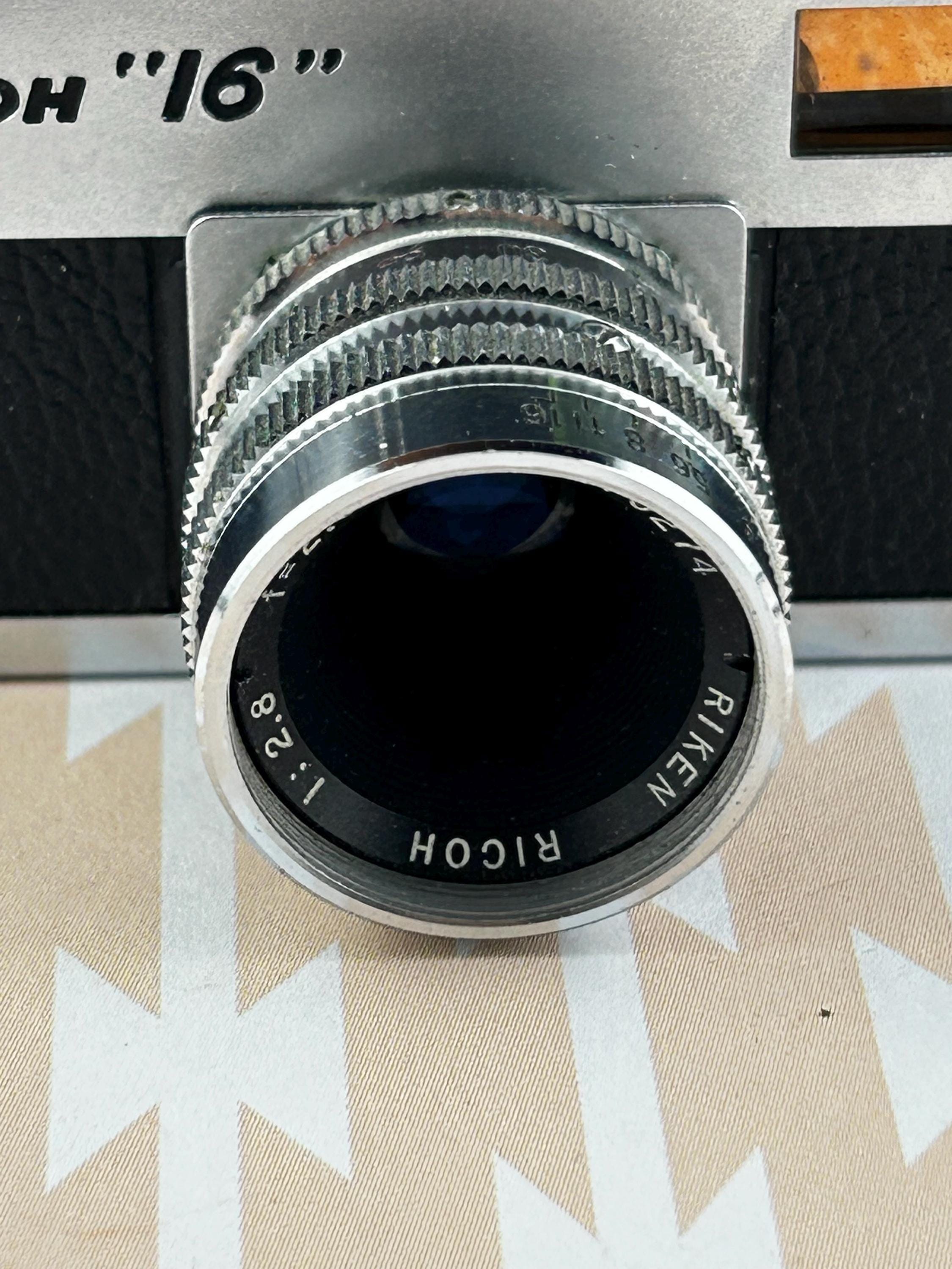 Vintage Ricoh 16 Subminiature “spy” Camera – 16mm – Made in Japan