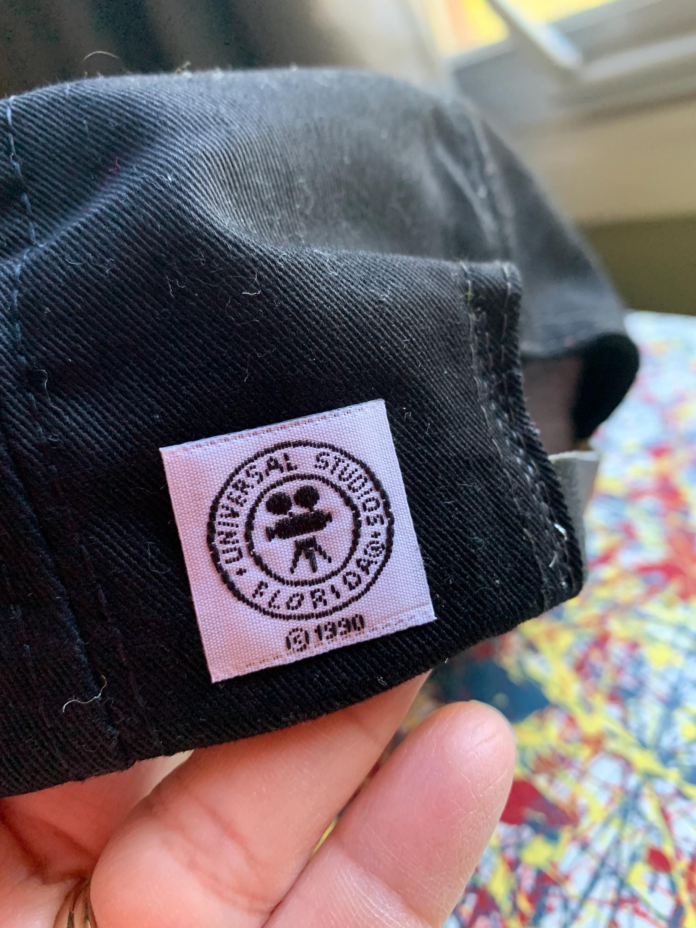 Retro Magic: Vintage 90s Black Universal Studios Florida Hat 