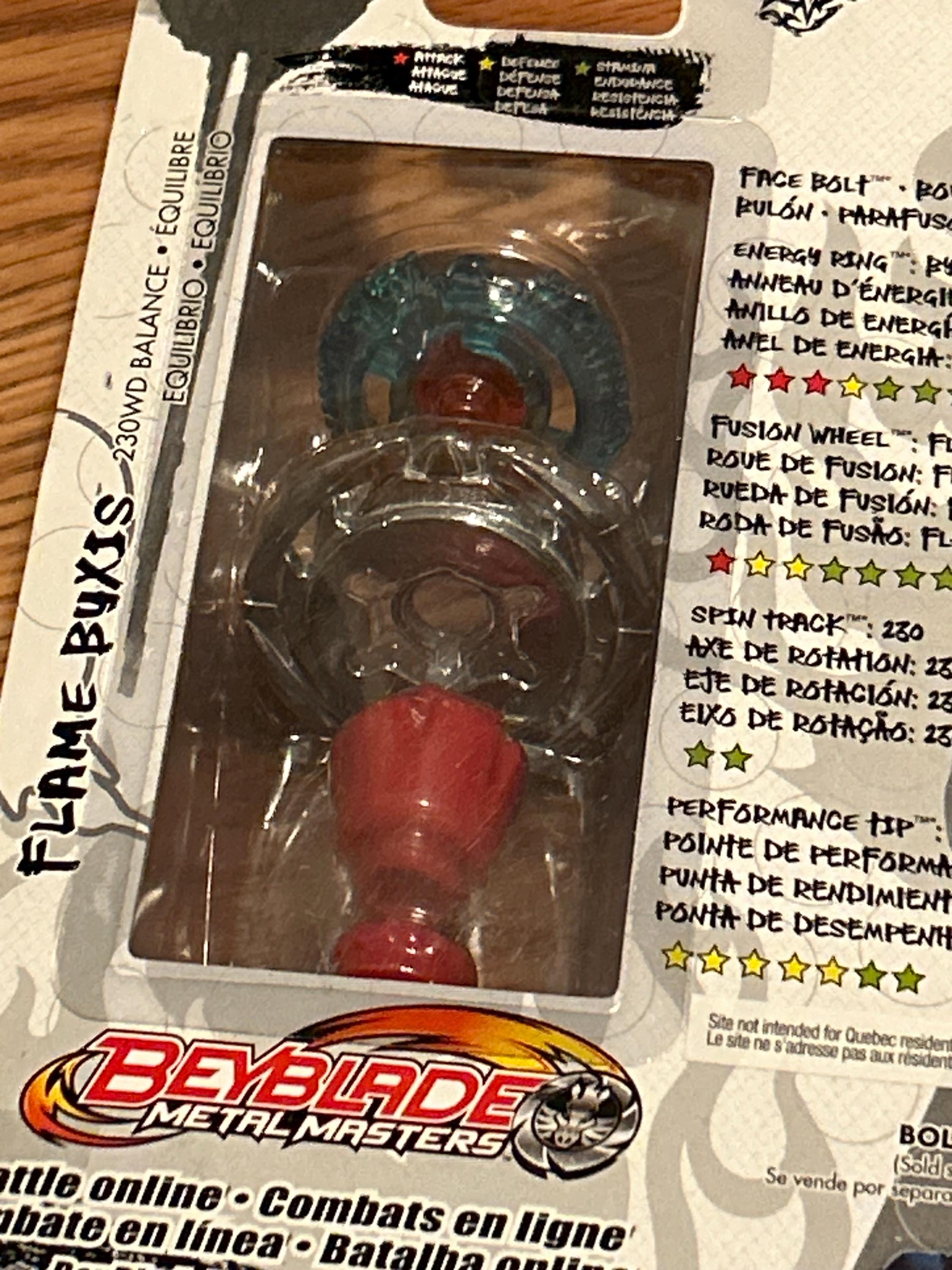 Hasbro Beyblade Metal Fusion Leyenda Toro Medianoche - 125sf | Cuotas sin interés