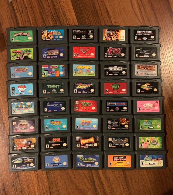 Gameboy GBA Games All Authentic. pick and - Etsy