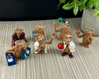 Set of 4 Vintage 2002 Ozzy Osbourne Family Bendable Action Figures
