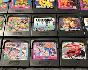 Sega Game Gear Games! All Tested and Working! All Authentic *pick