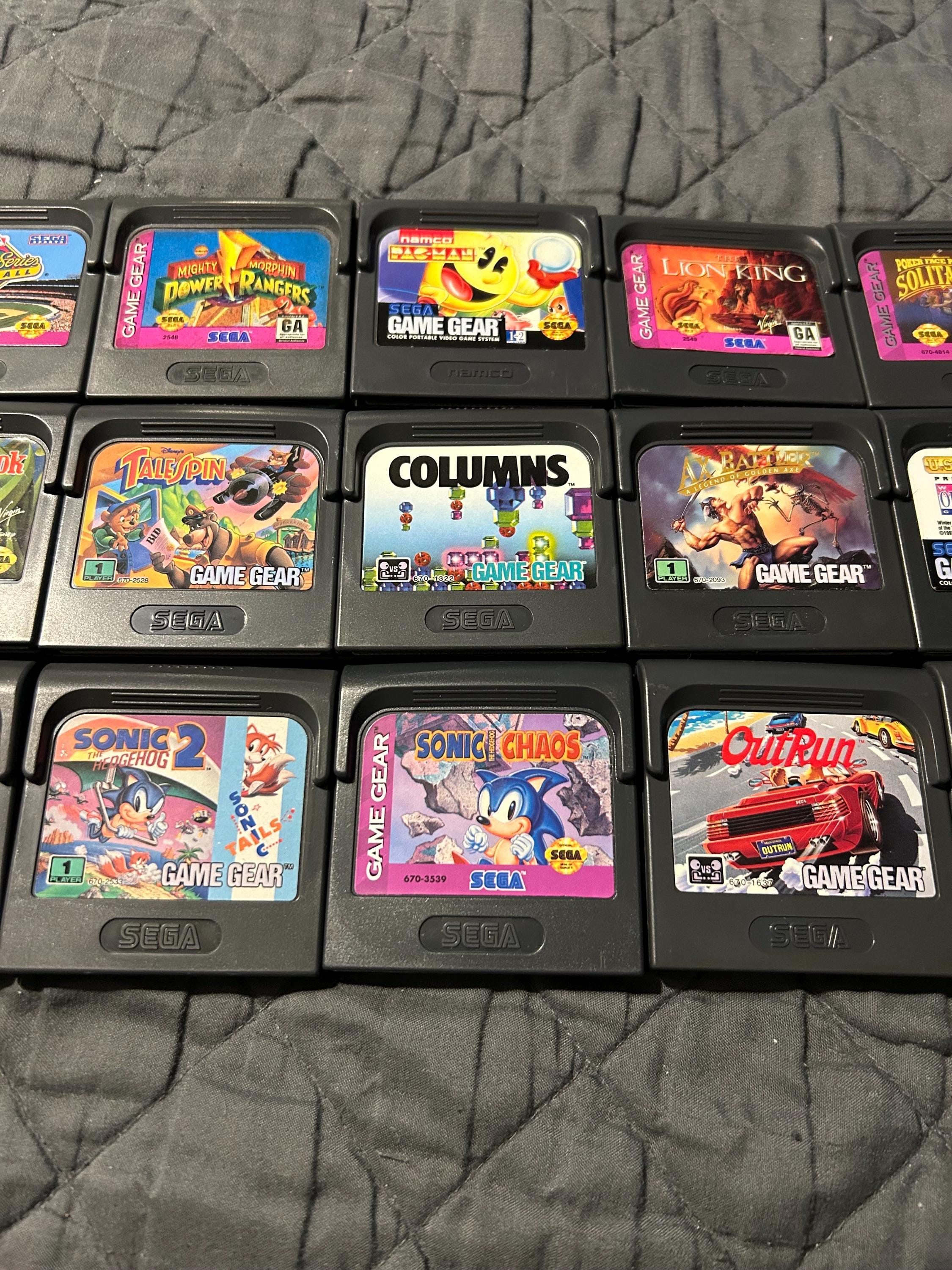 Sega Game Gear Games! All Tested and Working! All Authentic *pick