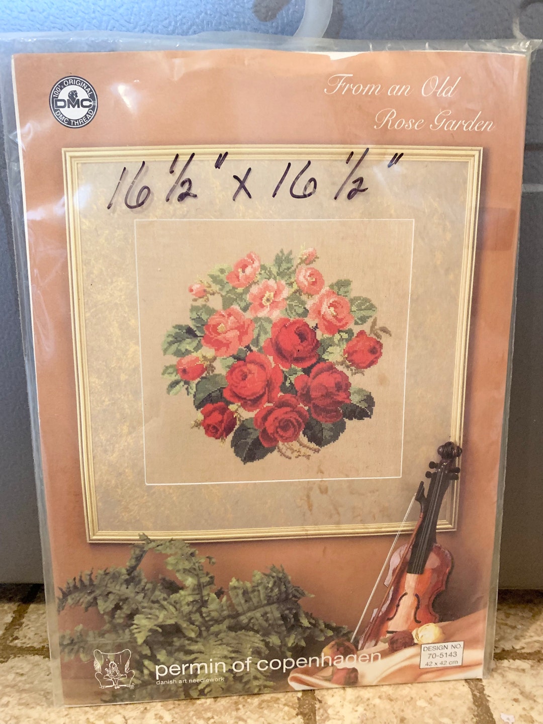 Permin of Copenhagen From an Old Rose Garden 705143 Danish Art