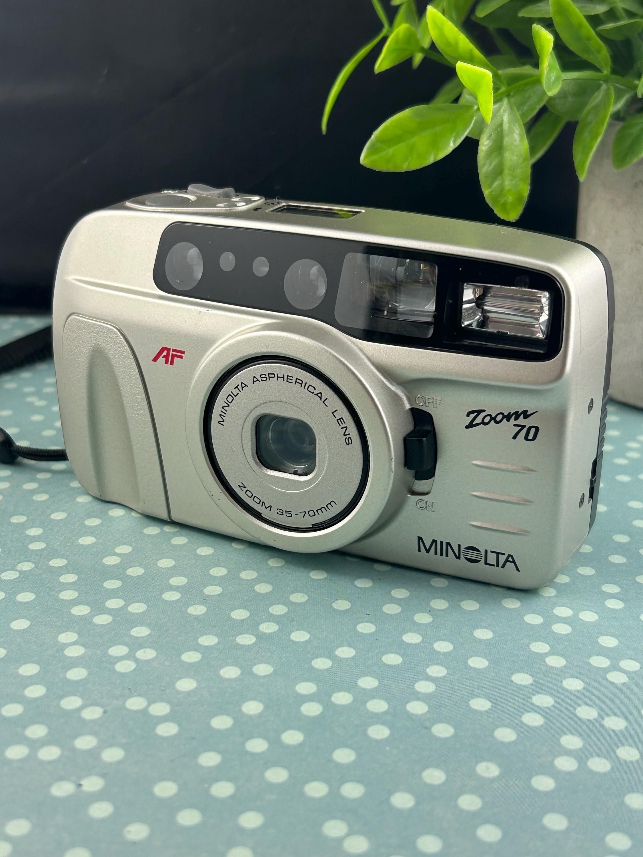 Minolta Zoom 70 Point & Shoot 35mm Analog Camera - Etsy