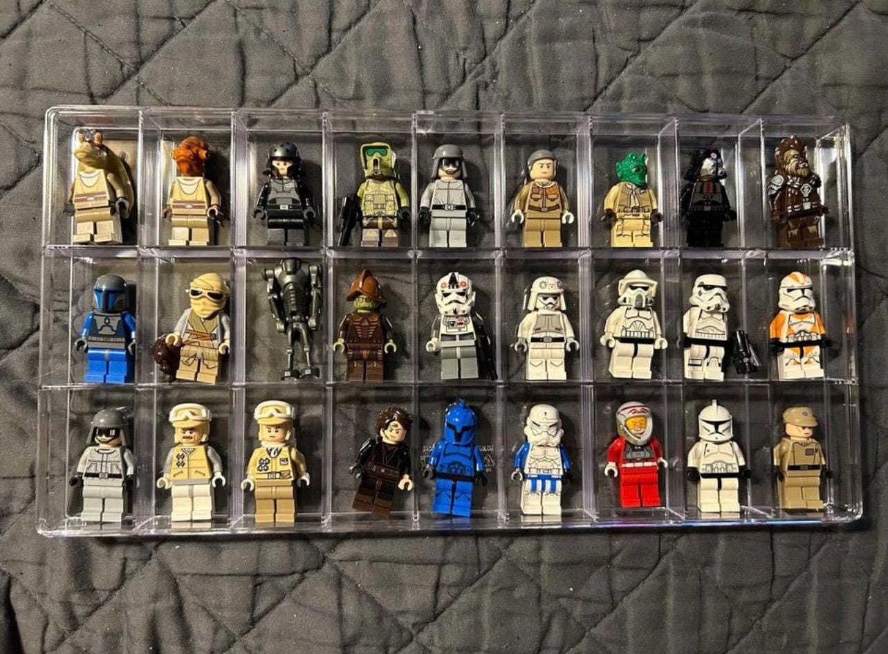 本物のレゴ スターウォーズ ミニフィギュア 27 体セット。すべての