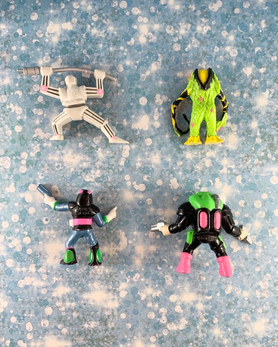 RARE - Vintage 1991 Galoob Toys - Trash Bag Bunch - Assorted PVC
