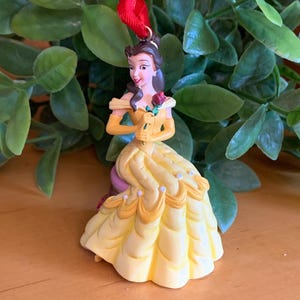 Disney Beauty and the Beast Princess Belle Christmas Ornament - Disney Store Exclusive - Limited Edition - Only 2011 Created - Rare Find!