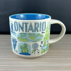 Collectable Starbucks Mug: Ontario &quot;Been There&quot; Series - Travel Souvenir, Starbucks Lover &quot;