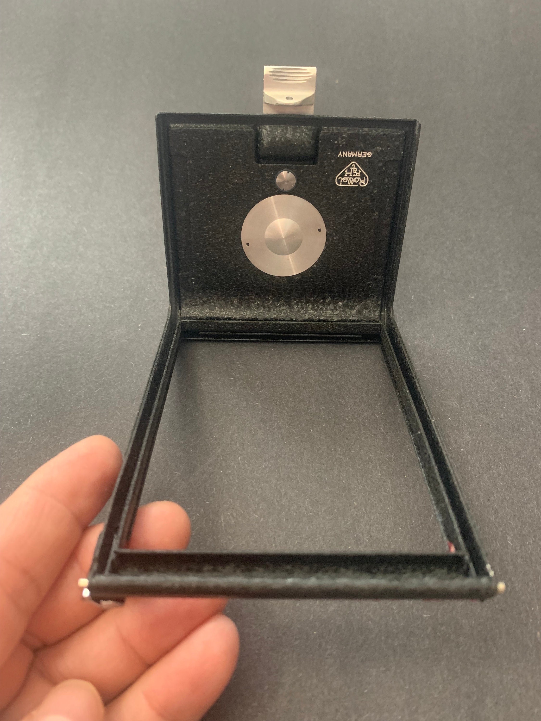 Rollei Plattenadapter Plate Adapter in MINT Condition With Box