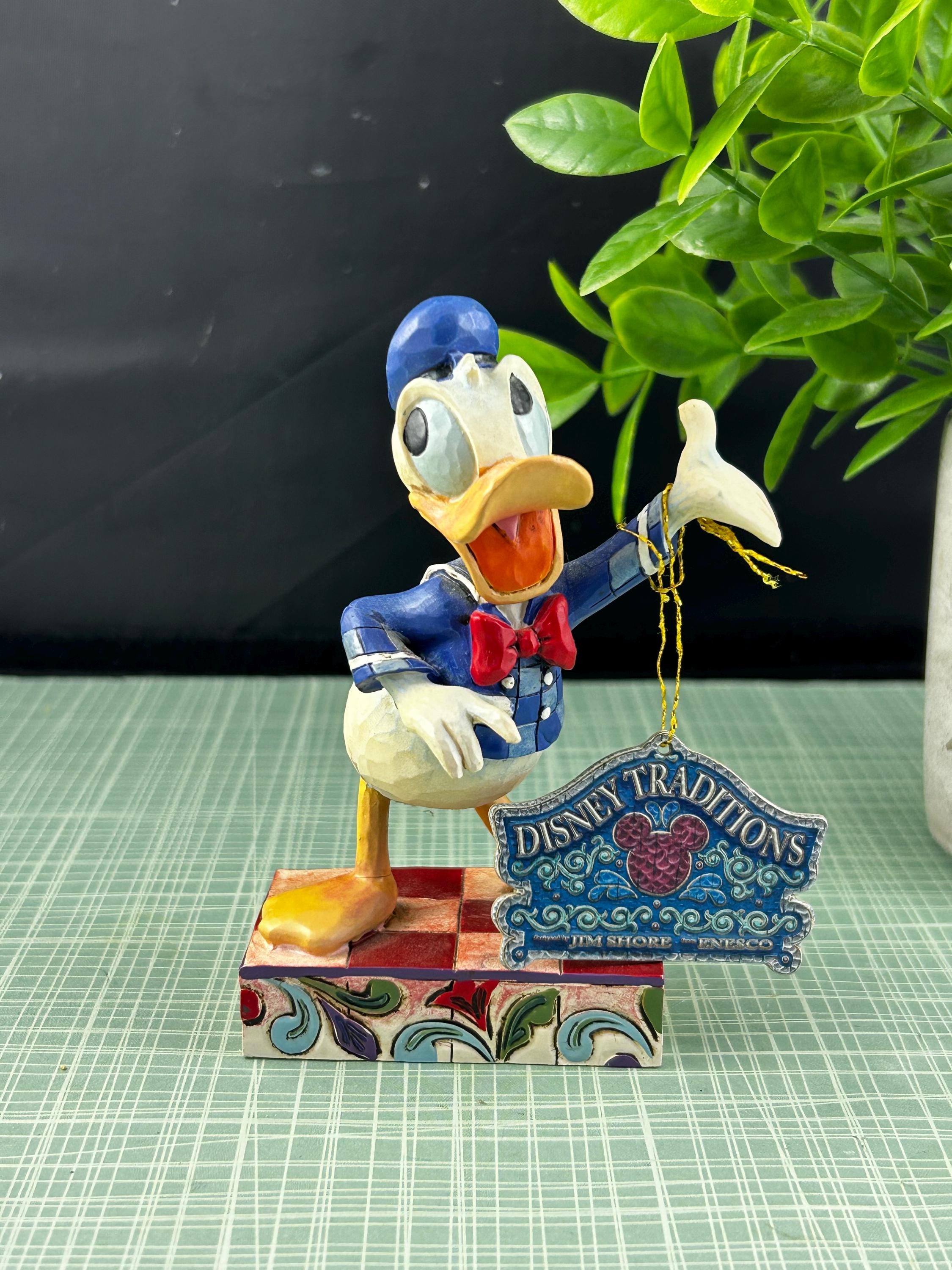 Jim Shore Disney Traditions “donald Duck – ALL QUAKED UP” Figurine