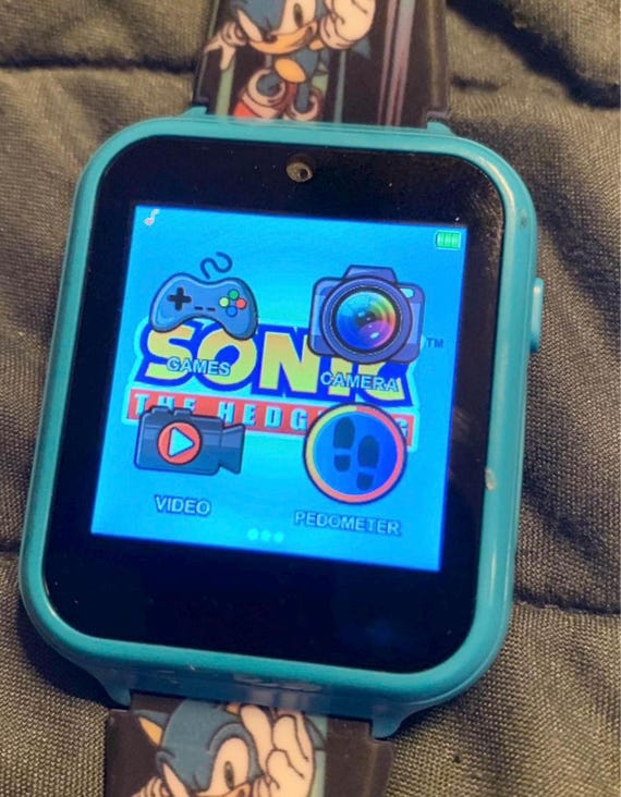 Accutime Sonic The Hedgehog Interactive Kids Touc… - image 2