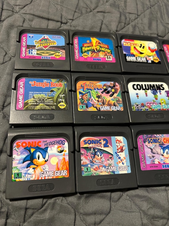 Sega Game Gear Games! All Tested and Working! All Authentic *pick