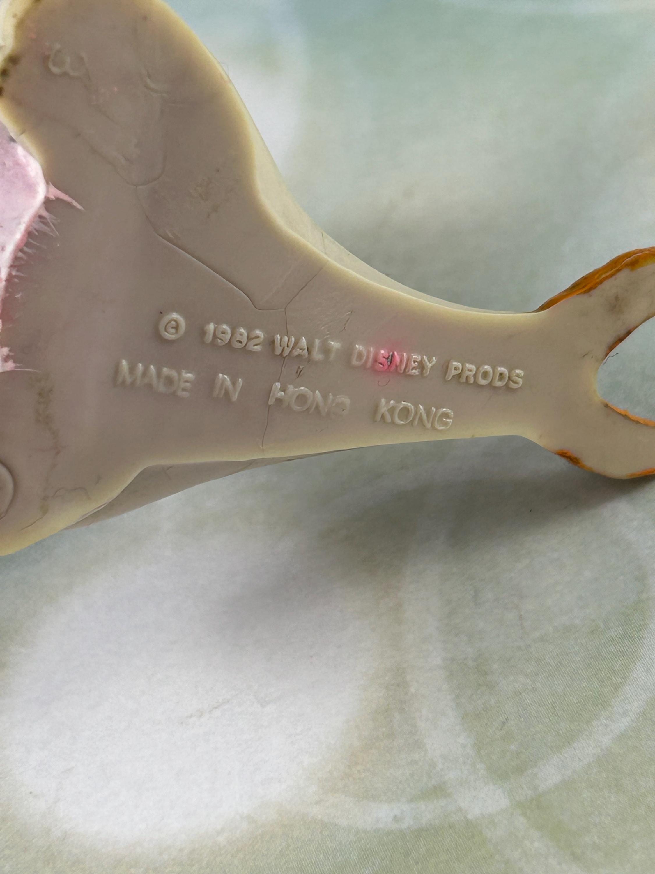 Vintage 1982 Walt Disney PVC Figment Dragon Figure. Walt Disney