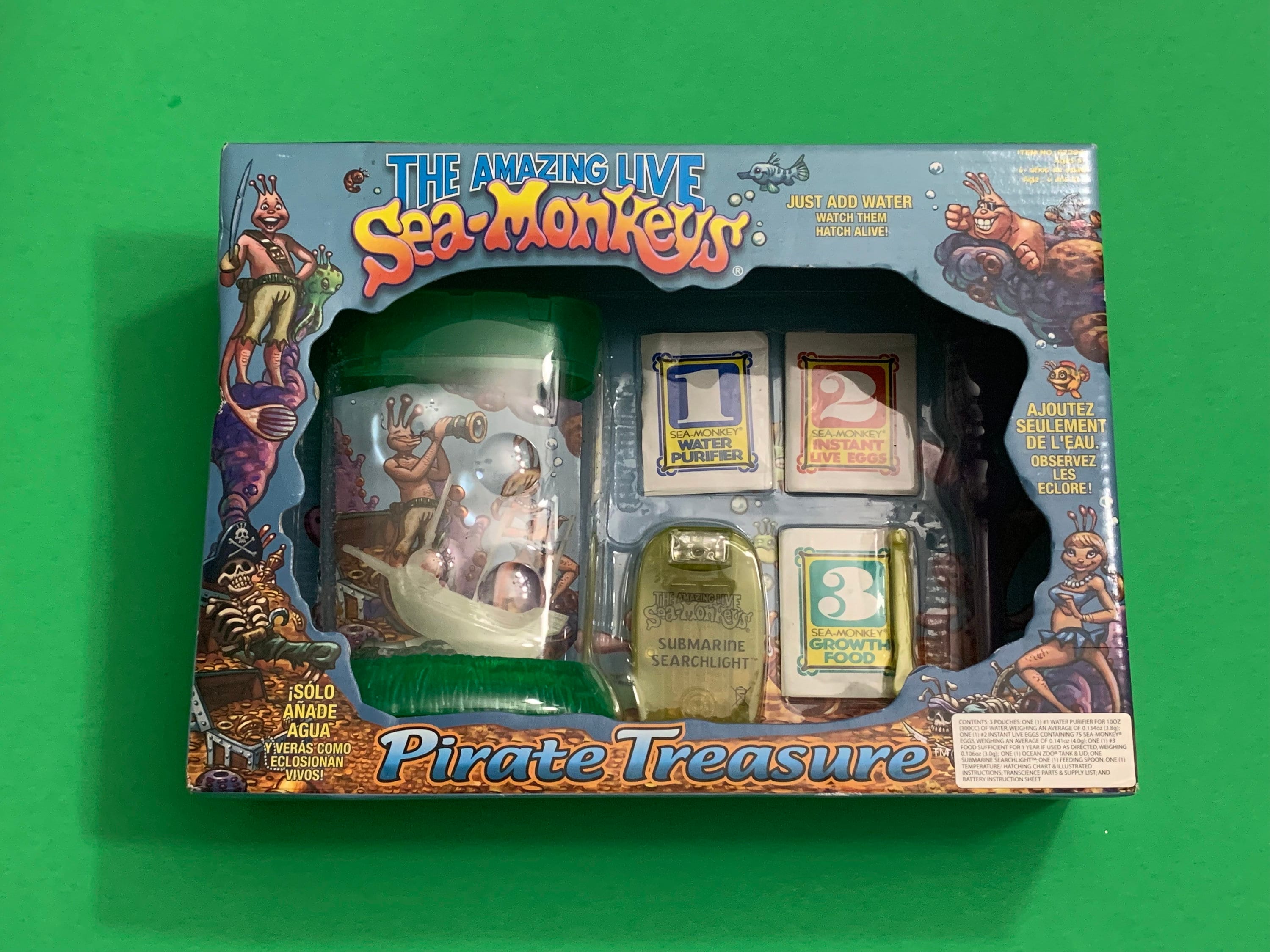 The Amazing Live Sea Monkeys - Pirate Treasure - Transcience Corp