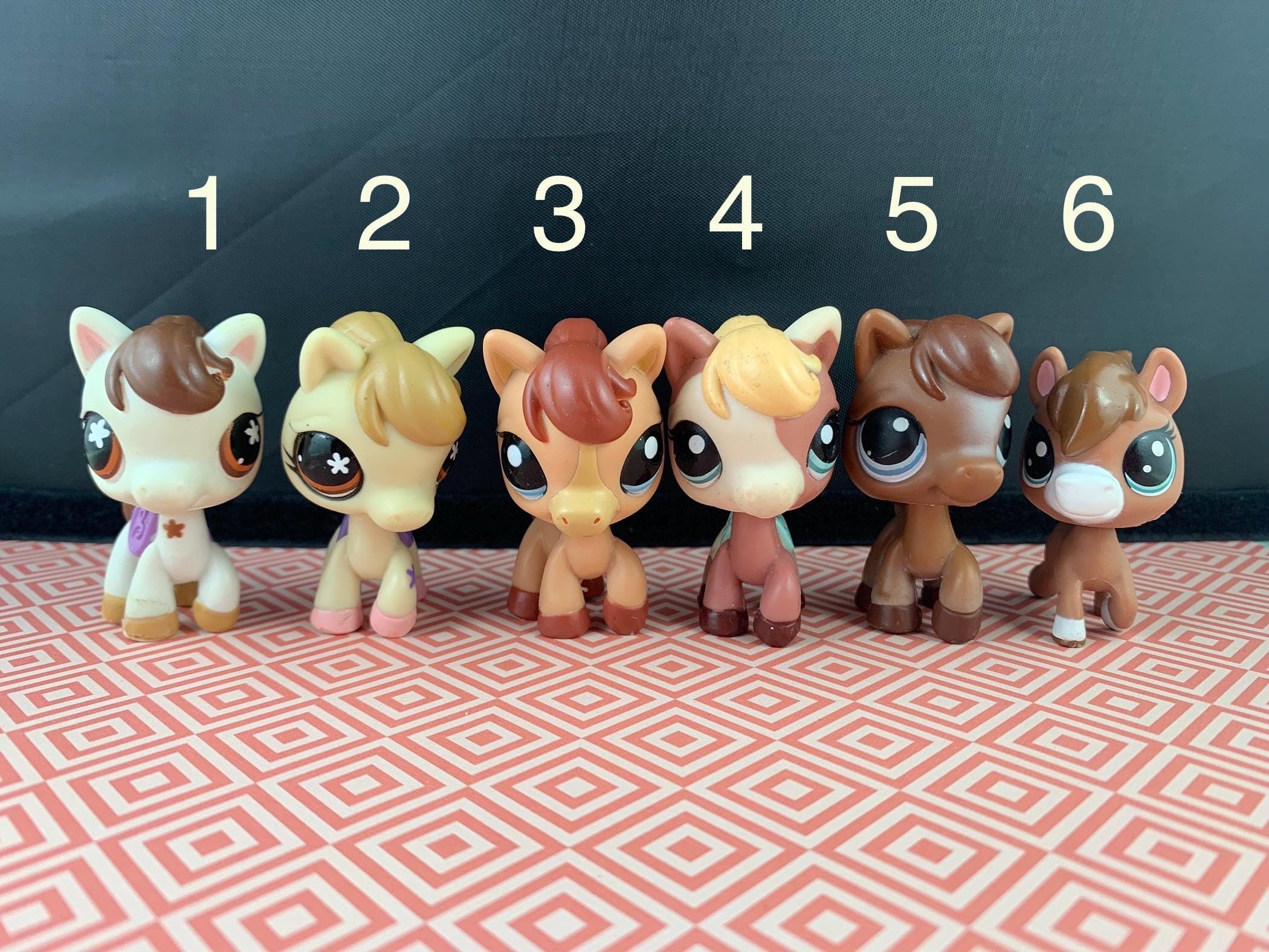 Authentic Hasbro LPS You Choose from Horses and Ponies Discontinued  Littlest Pet Shop Horse