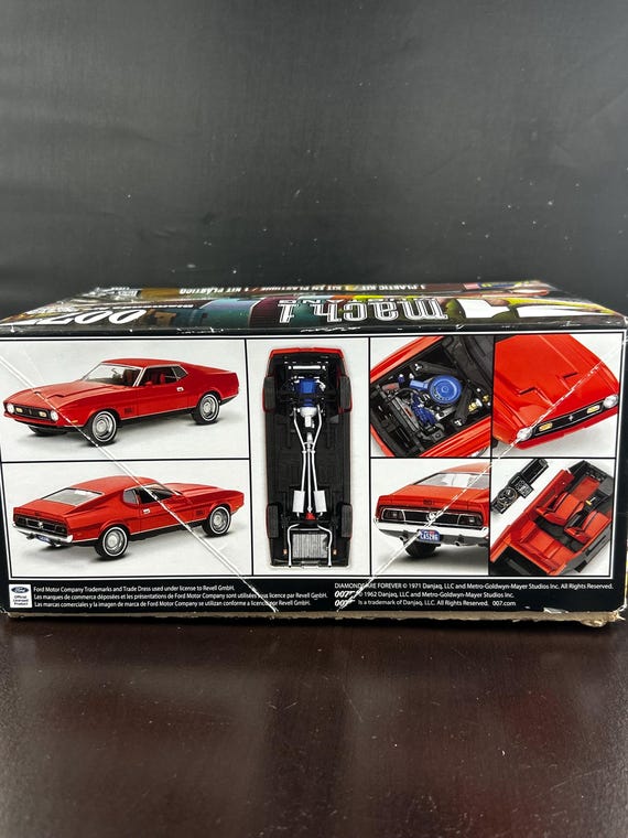 Revell MPC 1/25 MUSTANG マスタング　5点セット Revell 1971 Ford Mustang Mach 1 “james Bond – Diamonds Are Forever