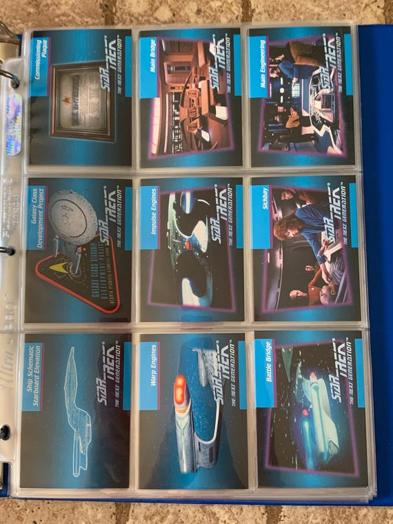 STAR TREK スタートレック トレーディングカード 大量まとめ売り Star Trek the Next Generation Cards 001-120 Inaugural Collector's