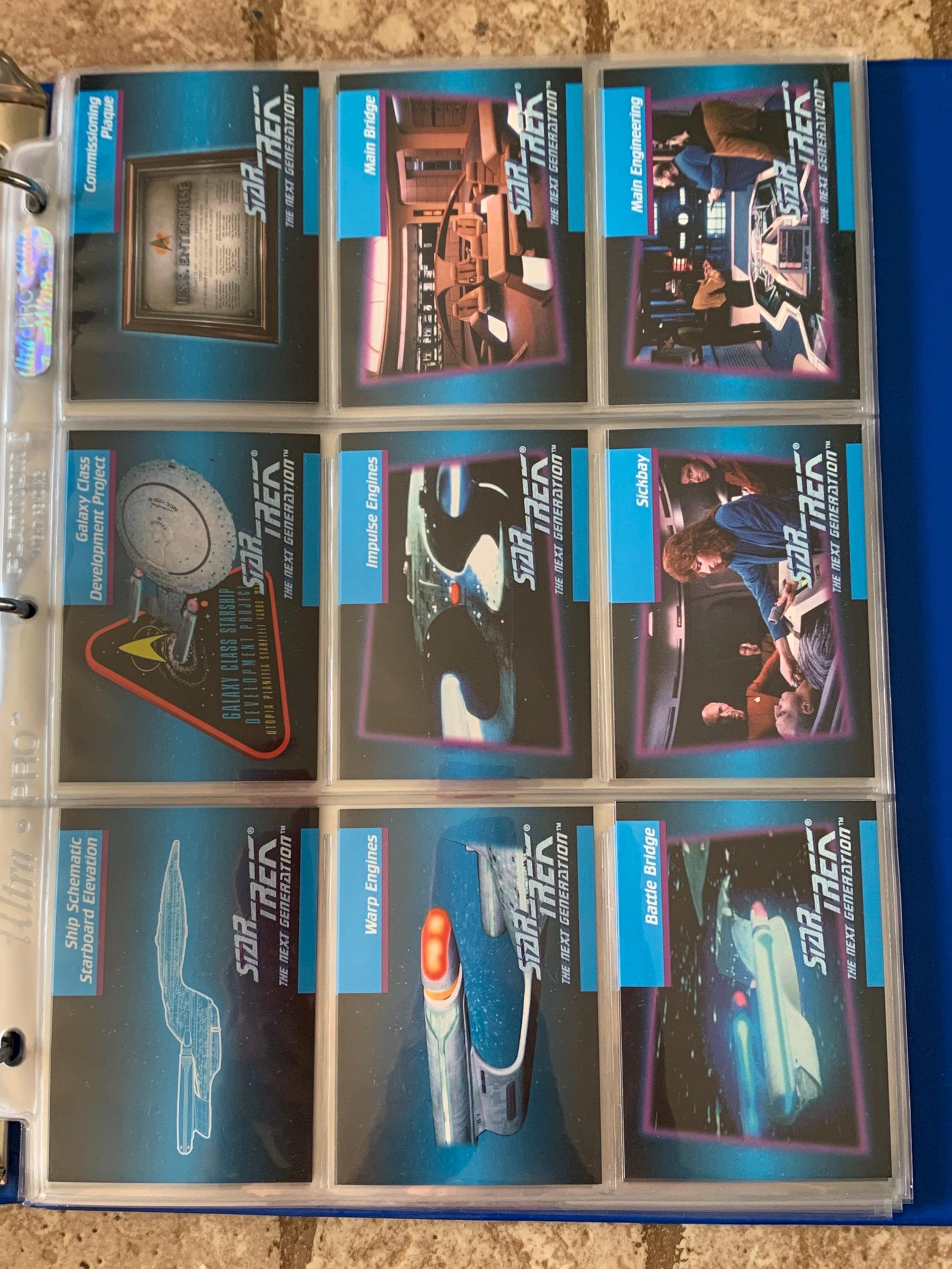 STARTO ENTERTAINMENT トレーディングカード Star Trek the Next Generation Cards 001-120 Inaugural Collector's