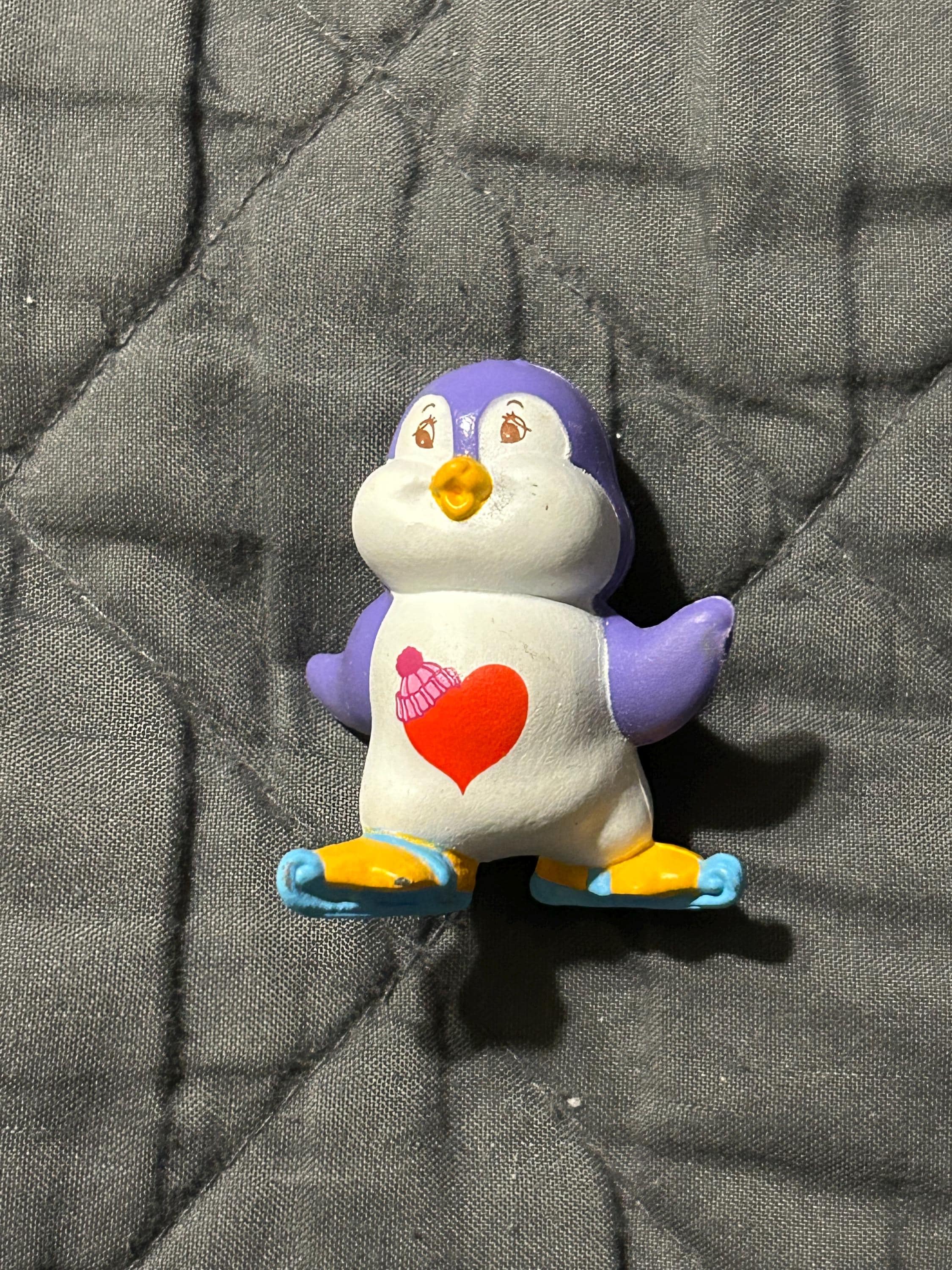 Vintage 1985 Care Bears Cozy Heart Penguin PVC Mini Figure - Etsy